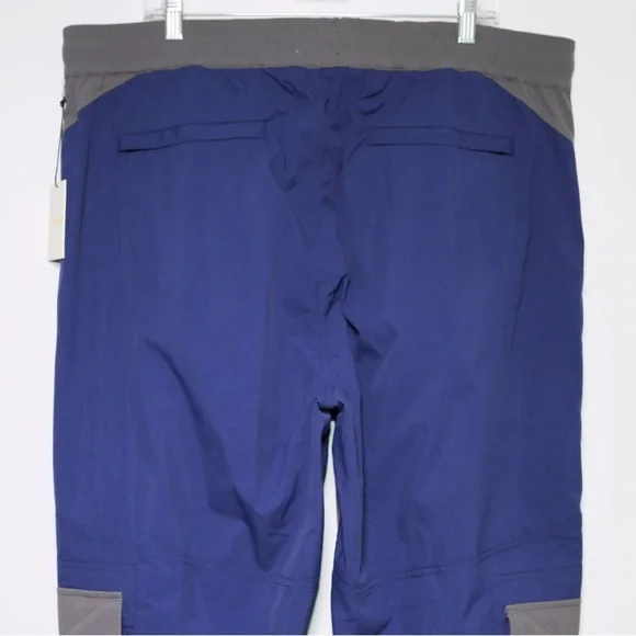 AIME LEON DORE - Blue/Gray Nylon Casual Cargo Pants - Men's XXL, 2XL NEW NWT 🔥